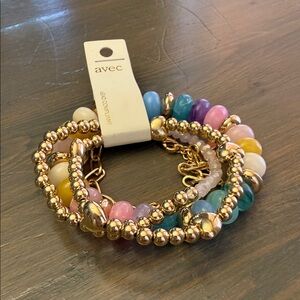 Multicolor Beaded Bracelet Set